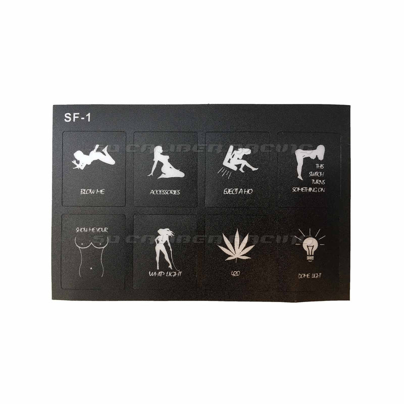 Load image into Gallery viewer, Slim Mount 6 Switch Touch Panel
