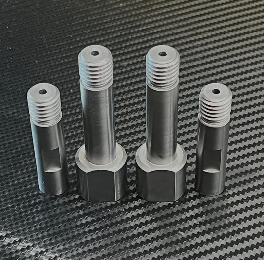 XCELL axle sleeves for Evolve GTR and Hadean Eskate