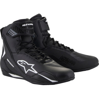 ALPINESTARS Faster-4 Shoes - Black/White - US 7 2510425-12-7