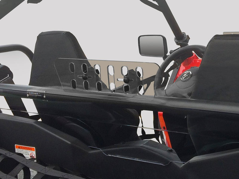 Load image into Gallery viewer, Spike CF Moto Z-Force Rear Windshield With Sliding Vent
