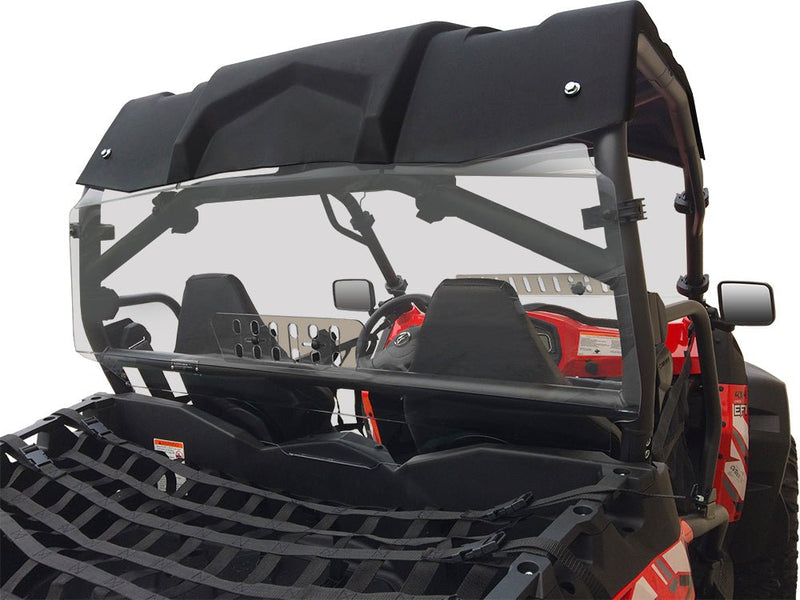 Load image into Gallery viewer, Spike CF Moto Z-Force Rear Windshield With Sliding Vent
