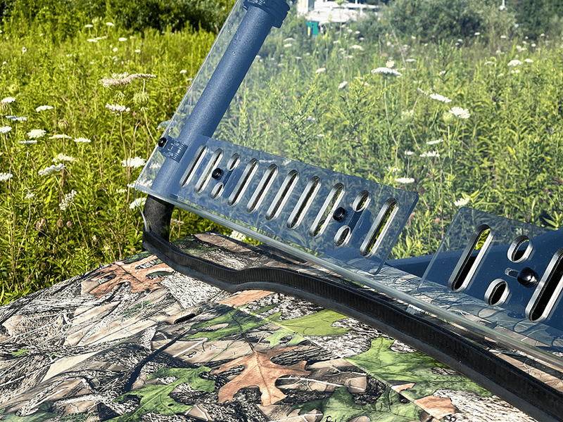 Load image into Gallery viewer, Spike Kawasaki Mule Pro-MX Full Windshield With Dual Vents-HC
