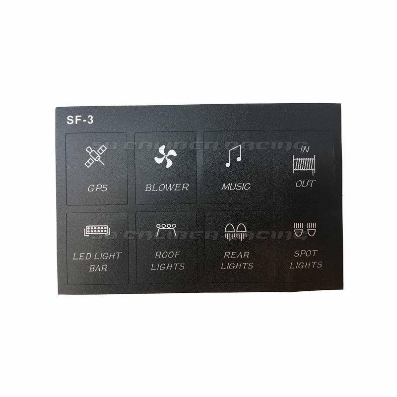 Load image into Gallery viewer, Slim Mount 6 Switch Touch Panel
