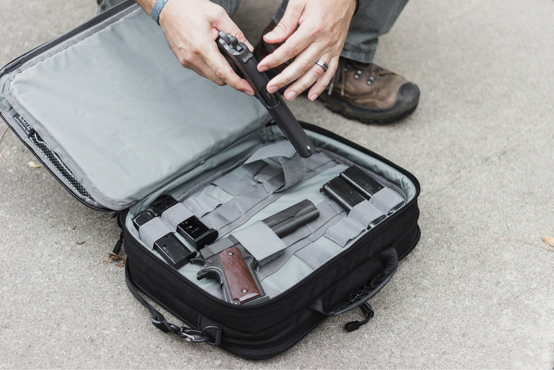 Load image into Gallery viewer, Four Gun Pistol Pack, Range Bag
