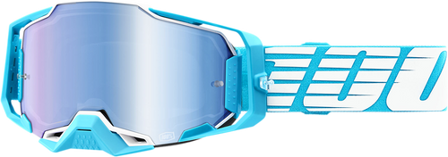 100% Armega Goggles - Oversized Sky - Blue Mirror 50005-00010