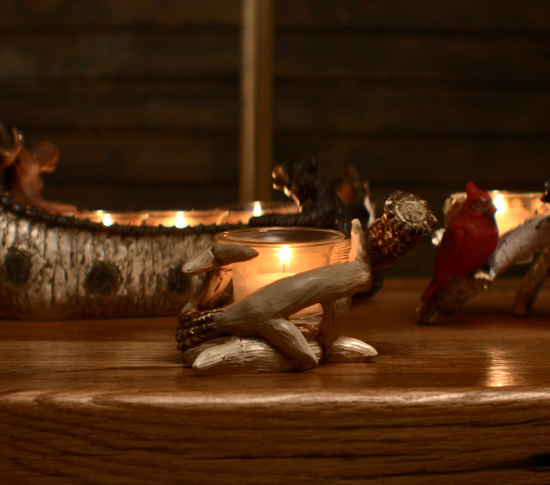 Load image into Gallery viewer, Candle Holder-Deer Antler
