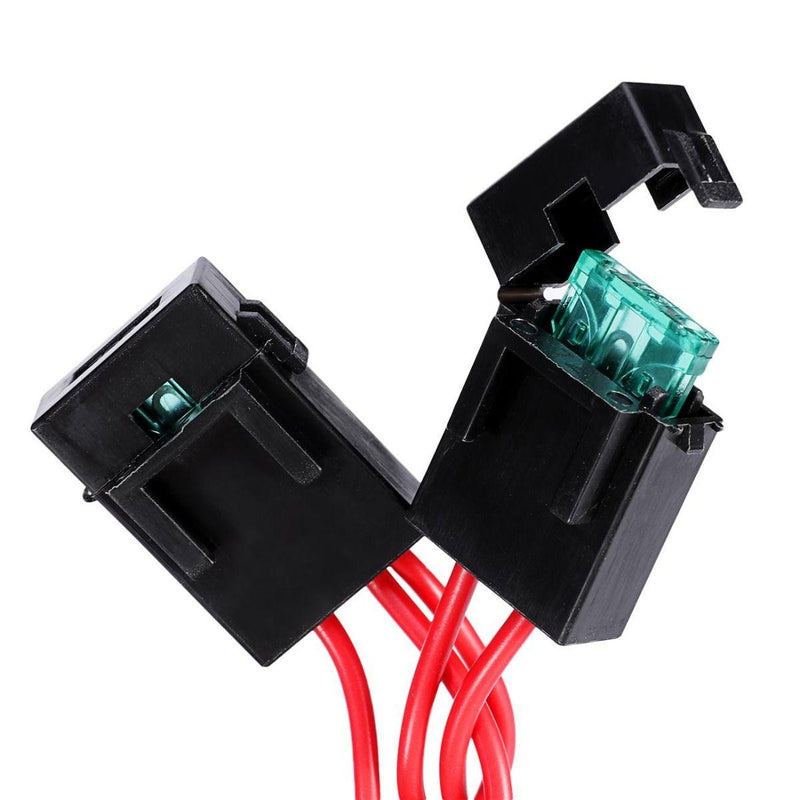 Load image into Gallery viewer, (1 Lead 14AWG for bar in 300W) Led Light Bar Wiring Harness with Fuse 40A Relay ON/Off Switch
