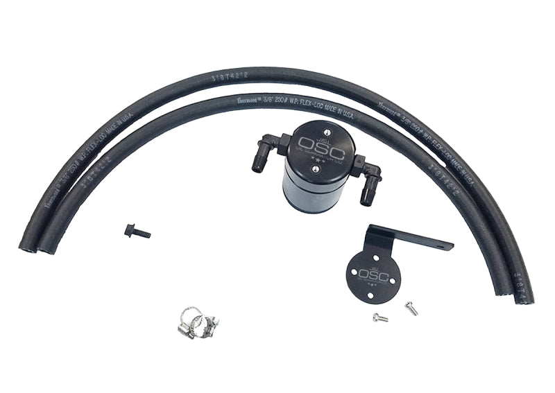 Load image into Gallery viewer, J&amp;L 95-04 Toyota Tacoma/4Runner 3.4L Driver Side Oil Separator 3.0 - Black Anodized
