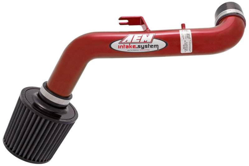Load image into Gallery viewer, AEM Induction AEM 95-99 Eclipse 2.0 Non-Turbo Red Short Ram Intake 22-430R

