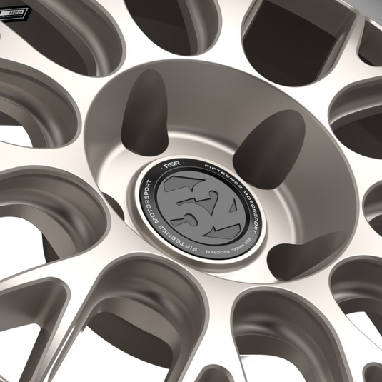 fifteen52 Holeshot RSR 19x8.5 5x130 50mm ET 71.6mm Center Bore White Gold