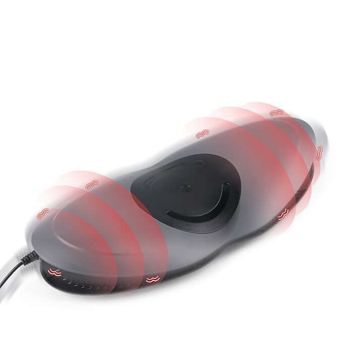 Load image into Gallery viewer, Bella2Bello Wilton Professional Lower Back Stretcher &amp; Massager with Heat Function (Black) US-10374
