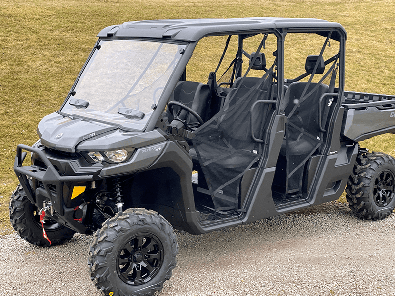 Load image into Gallery viewer, Spike Can-Am Defender Comfort Flow Venting Windshield W/Hard Coat
