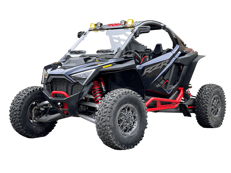 Load image into Gallery viewer, Spike POLARIS PRO-R Dual Vented Front Windshield-HC
