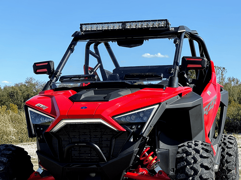 Load image into Gallery viewer, Spike Polaris RZR PRO Venting Windshield Featuring Tool-less Rapid Release
