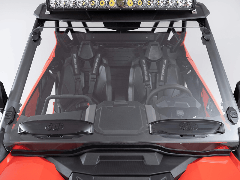 Load image into Gallery viewer, Spike Polaris RZR PRO Venting Windshield Featuring Tool-less Rapid Release
