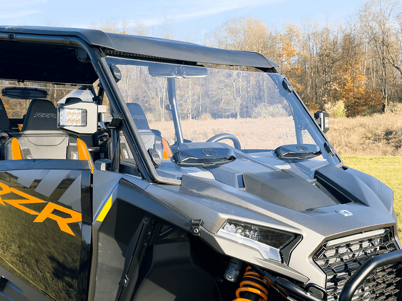 Load image into Gallery viewer, Spike Polaris RZR XP/XP-4 1000  Dual Vent Full windshield-HC
