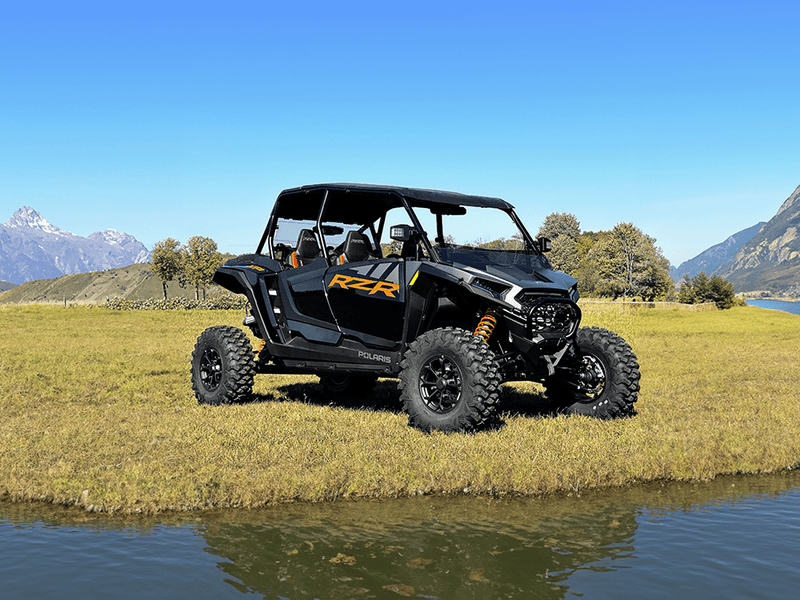 Load image into Gallery viewer, Spike Polaris RZR XP/XP-4 1000 Tinted Short Windshield-GP
