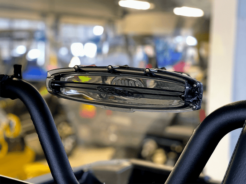 Load image into Gallery viewer, Spike Yamaha 2021+ Wolverine/RMAX 2-Seat Tinted Rear Windshield-GP
