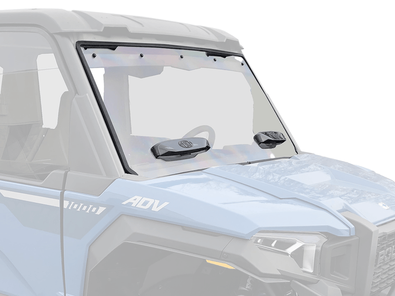 Load image into Gallery viewer, Spike Polaris Xpedition Hard Coated Full Windshield W/ComfortFlow Vents
