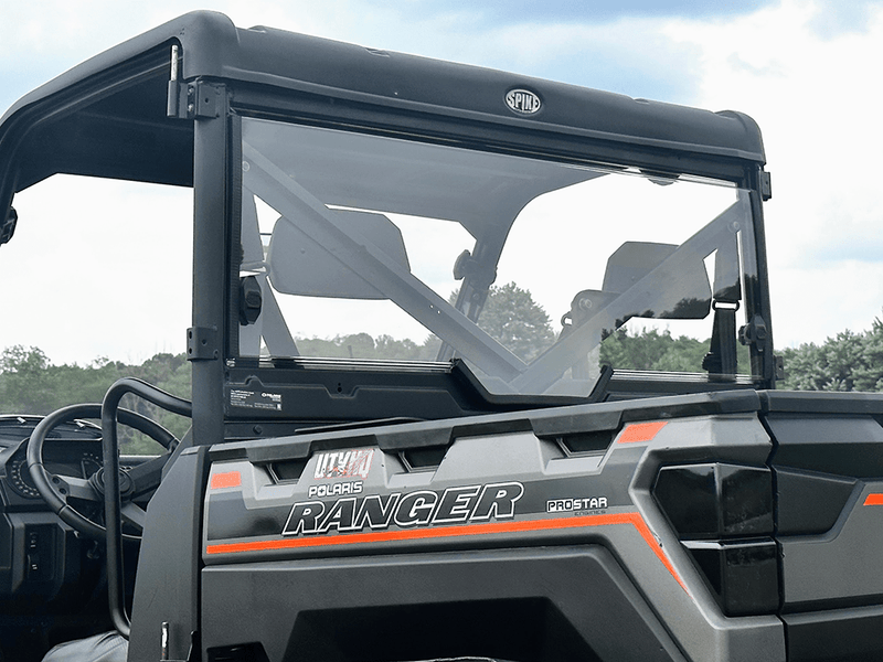 Load image into Gallery viewer, Spike Polaris Ranger 1000/XP 1000/Kinetic Rear Windshield

