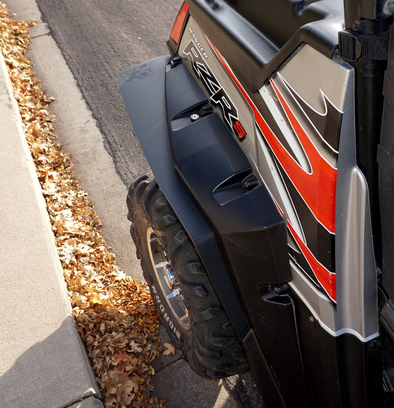 Load image into Gallery viewer, Polaris RZR S 800 MUD Edition Mud Flaps/Fender Extensions
