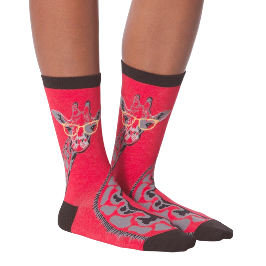 Giraffe with Glasses