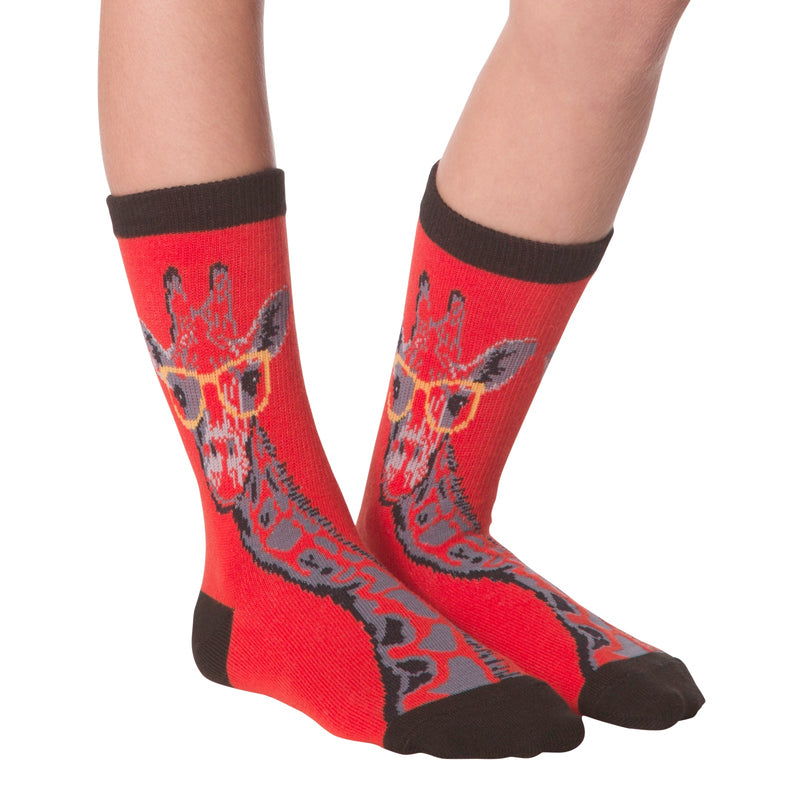 Load image into Gallery viewer, Giraffe with Glasses
