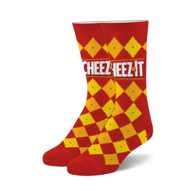 Load image into Gallery viewer, Checkered Cheez It Fuzzy
