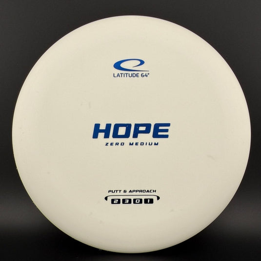 Zero Medium Hope - First Run