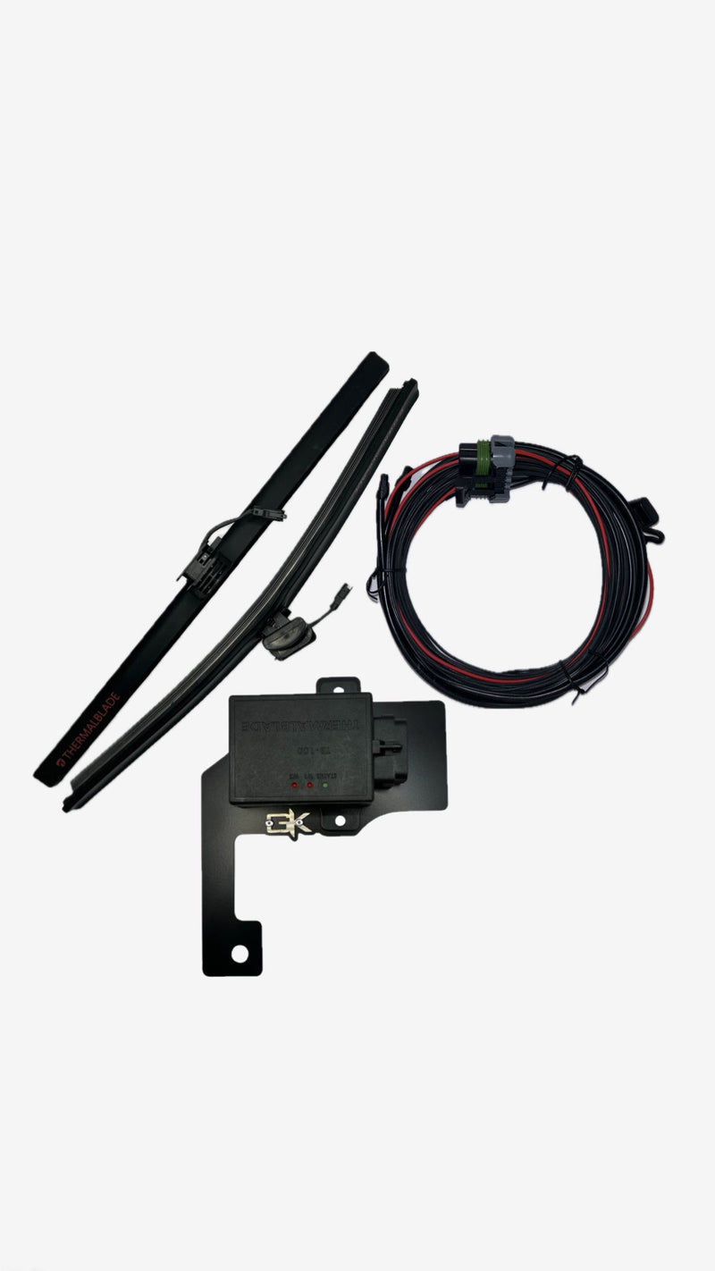 Load image into Gallery viewer, 2021-2023+ Ford Bronco Heated Wiper Blades with Installation Brackets
