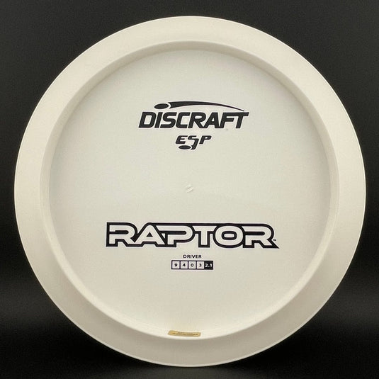 White ESP Raptor - Bottom Stamp (Dyer's Delight)