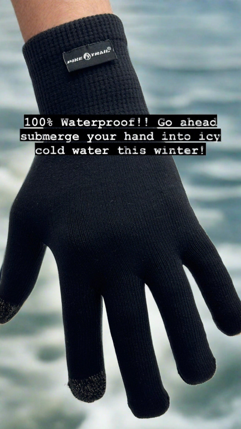 Load image into Gallery viewer, Pike Trail Water Resistance Seamless Gloves
