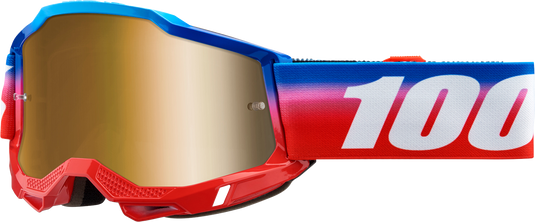 100% Accuri 2 Goggles - Unity - True Gold Mirror 50014-00025