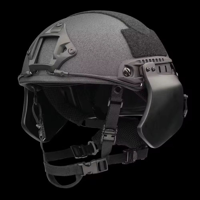 Load image into Gallery viewer, “Ear Armor” Attachable Side Helmet Protection for High Cut Helmet: Tested to LEVEL IIIA
