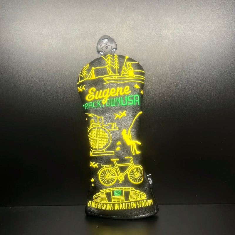 Load image into Gallery viewer, Eugene Track Town USA Headcover
