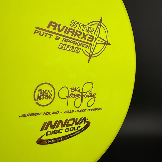 Star AviarX3 - Jeremy Koling "Big Jerm" Signature Series