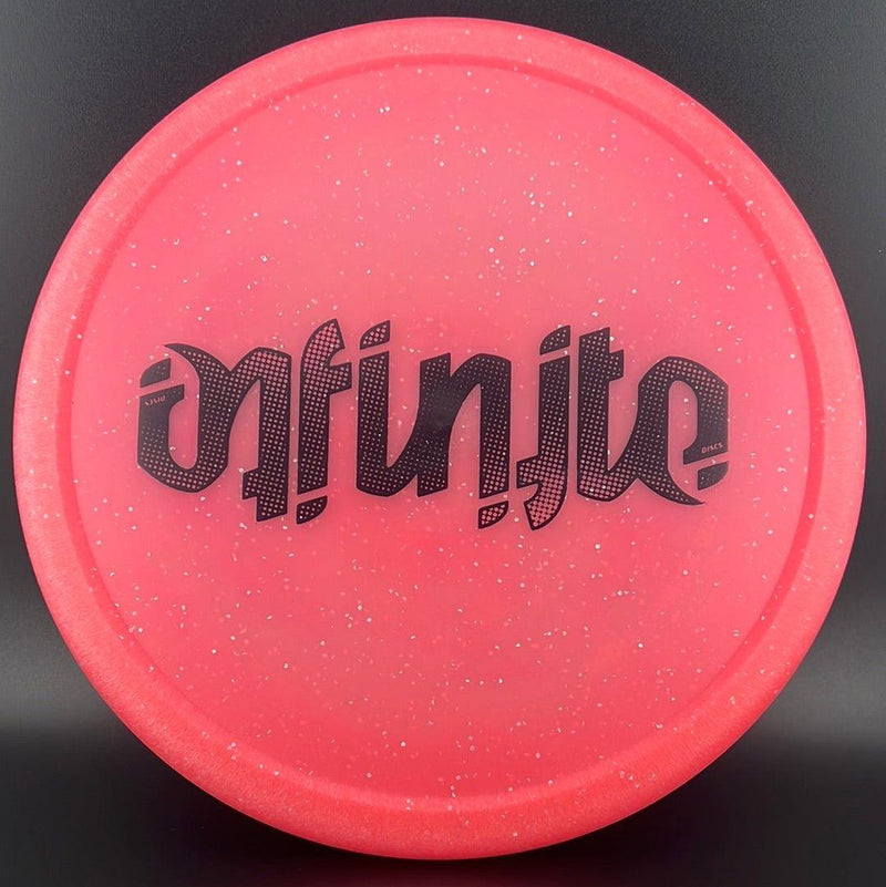 Load image into Gallery viewer, Metal Flake Glow C-Blend Glyph (First Run) - Ambigram
