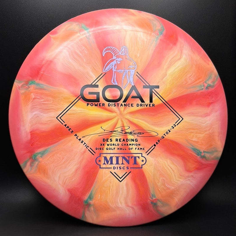Load image into Gallery viewer, Swirly Apex Goat - 3x Des Reading Signature Series

