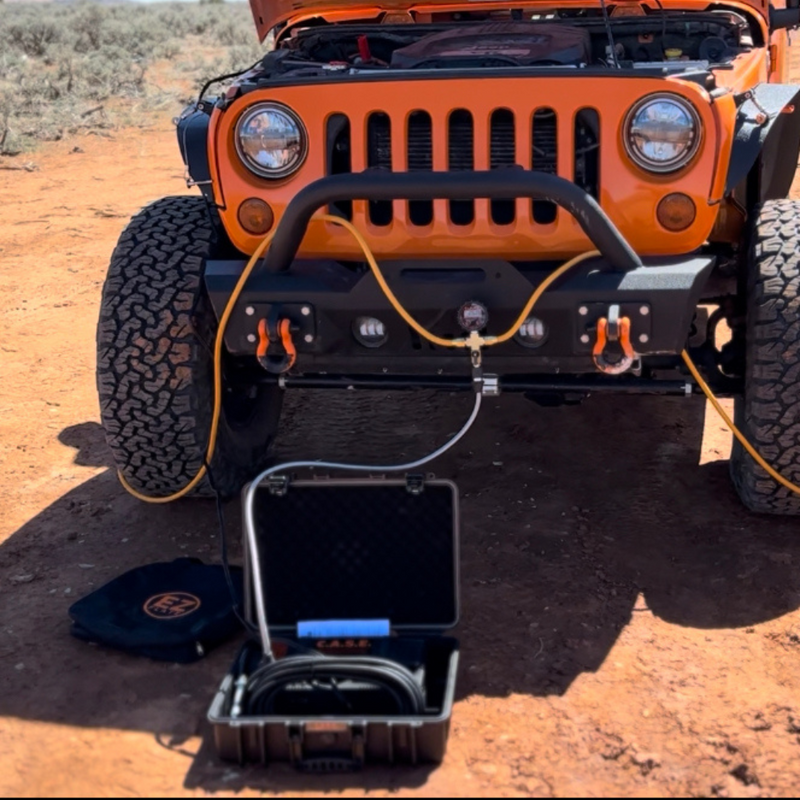 Load image into Gallery viewer, C.A.S.E. - 10.6 CFM Portable Dual Air Compressor
