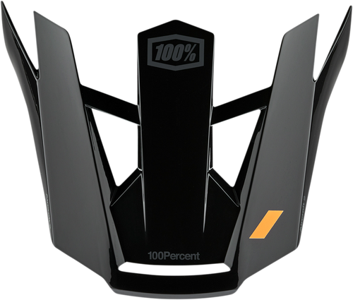 100% Aircraft 2 Visor - Black 89012-00001