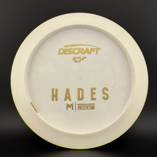 White ESP Hades - Greazy Dyed - Bottom Stamp