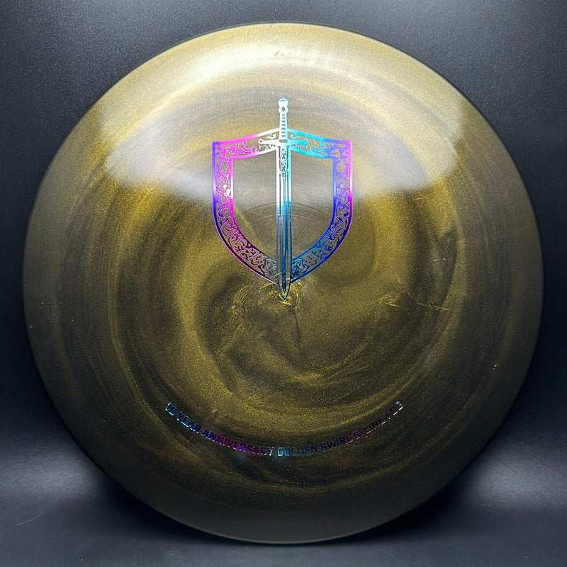 Load image into Gallery viewer, Golden Swirly S-Line FD3 - 10 Year Anniversary
