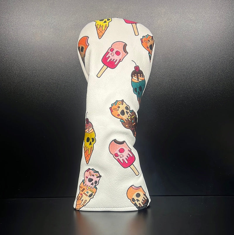 Load image into Gallery viewer, Ice Cream Skulls Headcover
