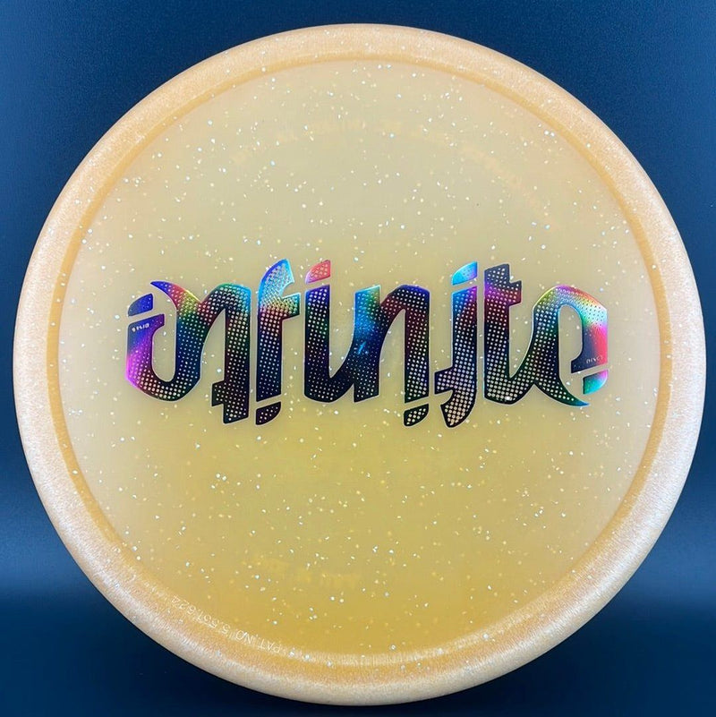 Load image into Gallery viewer, Metal Flake Glow C-Blend Glyph (First Run) - Ambigram
