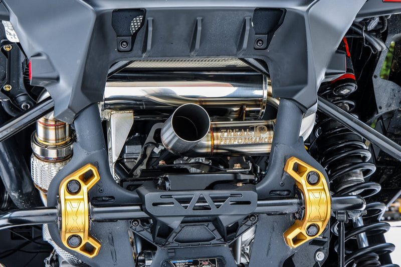Load image into Gallery viewer, Treal Performance 2024–2026 Can-Am Maverick R "Outlaw" Exhaust
