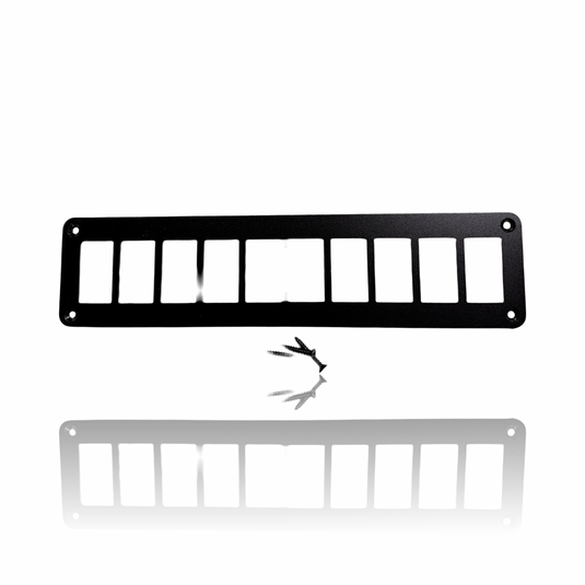 Rocker Switch Panel-10 Switch Panel Carling Style Snap In Switch