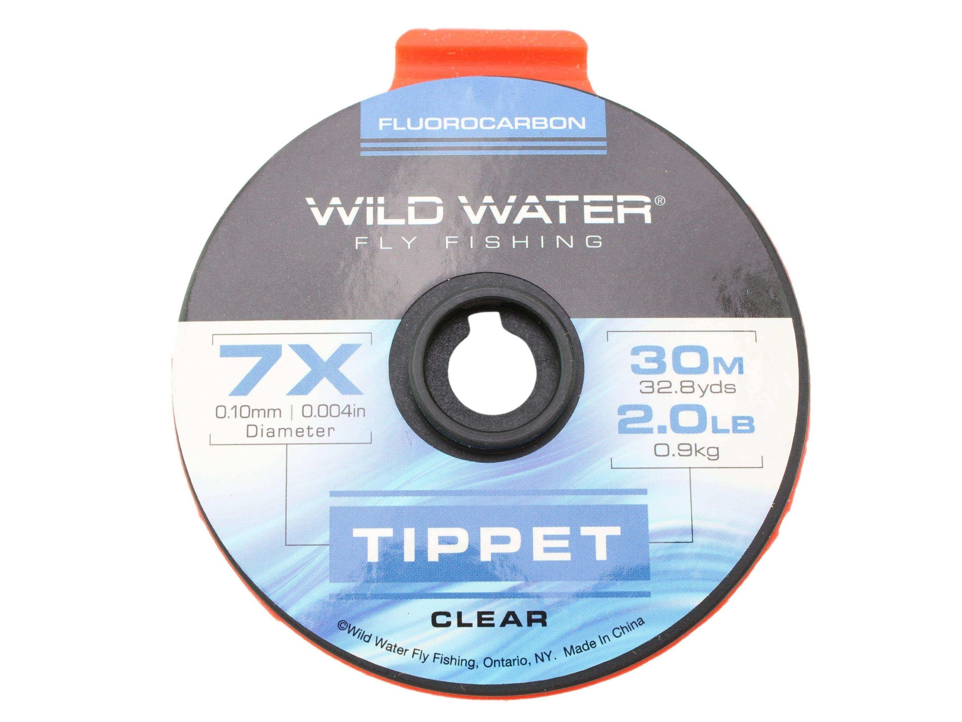 7X Fluorocarbon Tippet Spool, 30m | Wild Water Fly Fishing - Skoutley Outdoors LLC