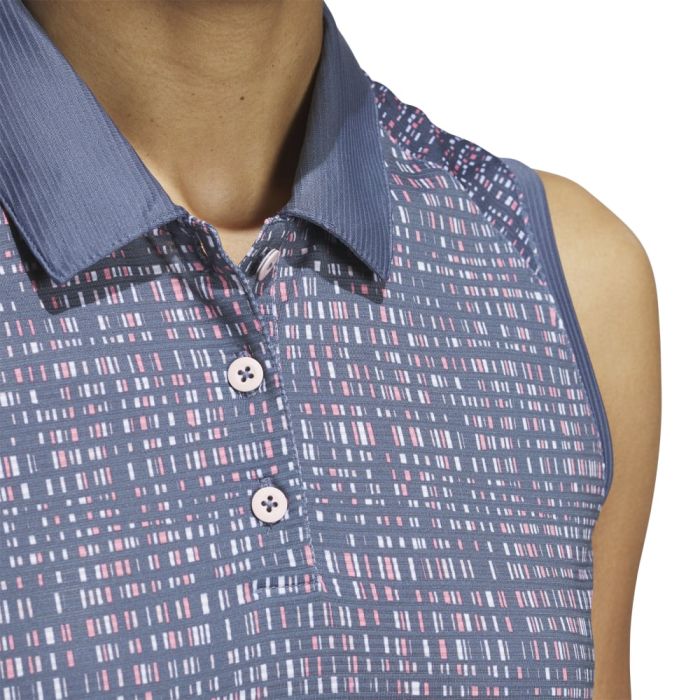 Load image into Gallery viewer, Adidas Women&#39;s Ultimate365 Printed Sleeveless Polo 24
