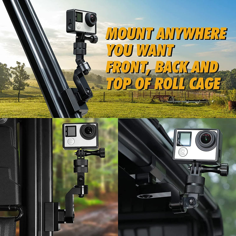 Load image into Gallery viewer, UTV Pro-Fit Camera Mount for Polaris Ranger / General, Defender /Maverick Trail
