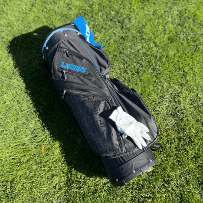 Load image into Gallery viewer, Lazrus Golf Premium Black Golf Bags
